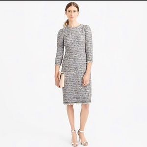 Multicolor Tweed Dress!